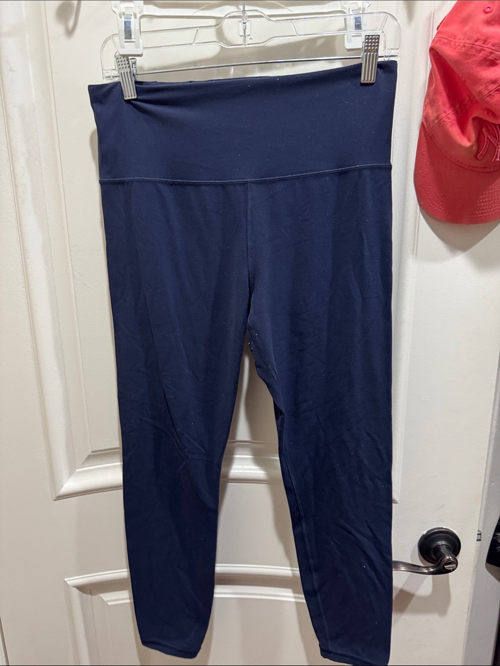 Athleta Navy High-Waist Performance Leggings
